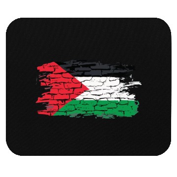 Discover Palestine Flag Graffiti Art Mouse Pads
