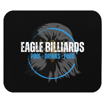 Discover Eagle Billiards Branded Clothing Mouse Pads