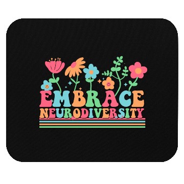 Discover Embrace Neurodiversity Mouse Pads