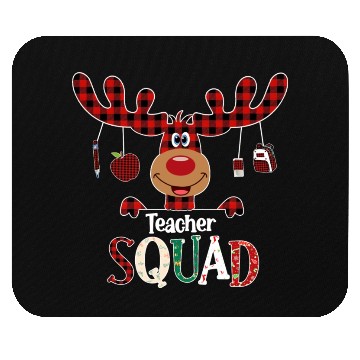 Discover Teacher squad Mouse Pads