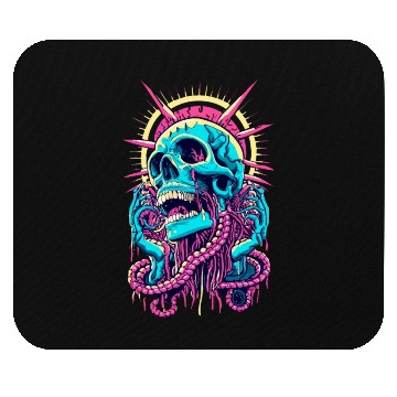Discover Horror Skull Mouse Pads