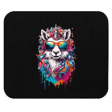 Discover Sparkling Horse Rainbow Unicorn Pony Mouse Pads
