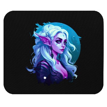 Discover Enchanted Spectrum Elf Mouse Pads