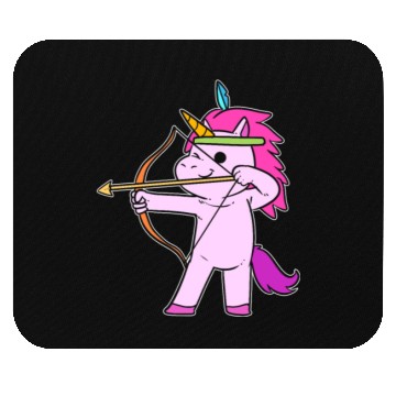 Discover Unicorn Archery Athletic Person Gift Mouse Pads