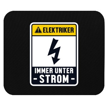 Discover Immer unter Strom Lineworker Wiremen Worker Mouse Pads