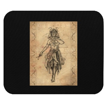 Discover The Magician tarot card Mouse Pads