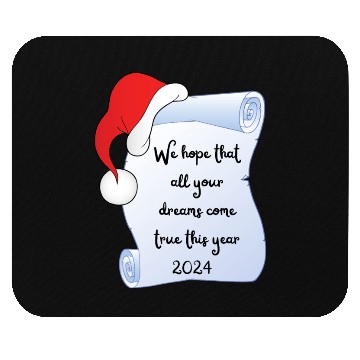 Discover Santa Claus wishes Mouse Pads
