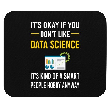 Discover Smart People Data Science Mouse Pads