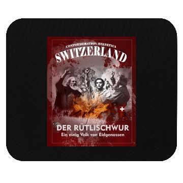 Discover Switzerland Mouse Pads - Rütli sworn - print yourself
