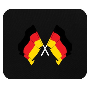 Discover Two flags Germany Mouse Pads