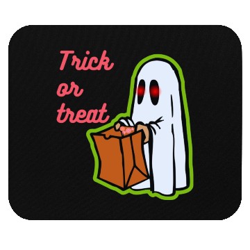 Discover trick or treat Mouse Pads