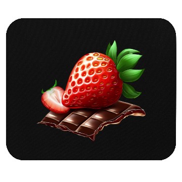 Discover Sweet Temptation: Strawberry Meets Dark Chocolate Mouse Pads