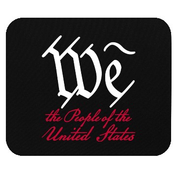 Discover We the People 2 (dark) Mouse Pads