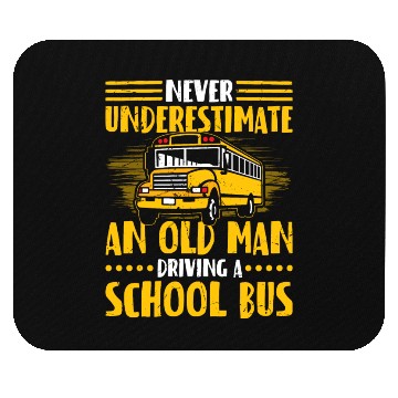 Discover School Bus Driver Mouse Pads