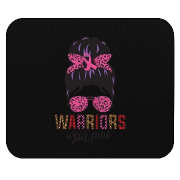 Discover Warriors Wear Pink Mouse Pads