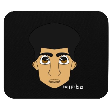 Discover Mumbo character face Mouse Pads