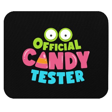Discover Halloween Official Candy Tester Mouse Pads
