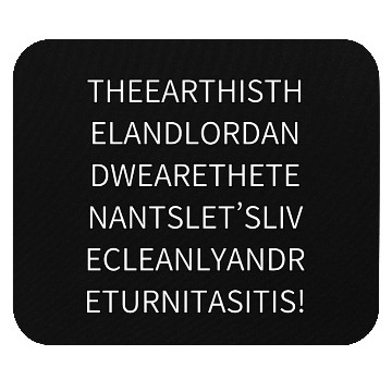 Discover Earth Mouse Pads