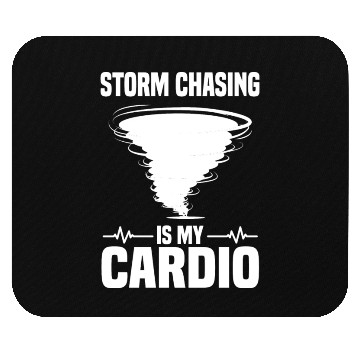 Discover Storm Chaser Sayings | Thunderstorm Meteorologist Mouse Pads