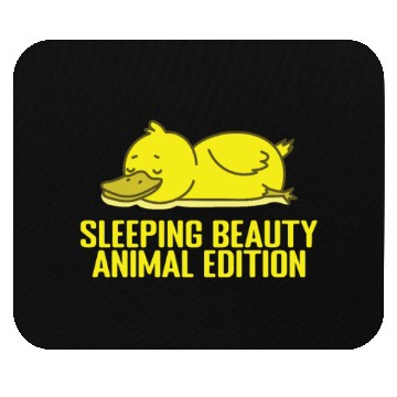 Discover Sleeping Beauty, Animal Edition Pajamas Mouse Pads