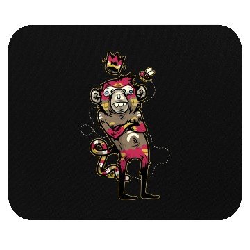 Discover Monkey Bee Mouse Pads