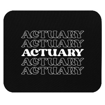 Discover Actuary Data Scientist Bookkeeper Statistics Mouse Pads