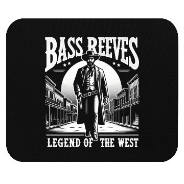 Discover Bass Reeves Deputy US Marshal Mouse Pads