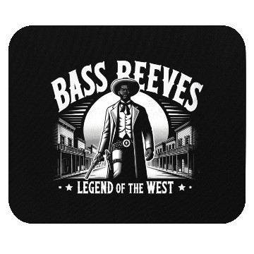Discover Bass Reeves Deputy US Marshal Mouse Pads
