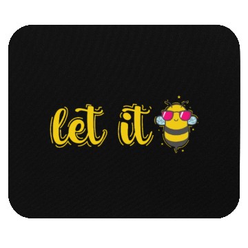Discover Let it Bee Animals Nature Mouse Pads