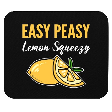 Discover Easy Peasy Lemon Lemonade Vendor Gift Mouse Pads