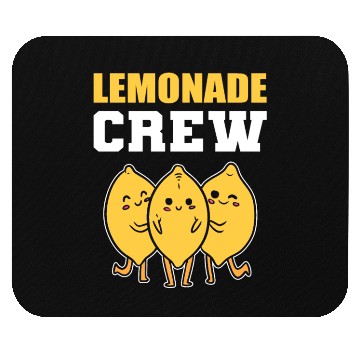 Discover Lemonade Crew Fruits Lover Gift Mouse Pads