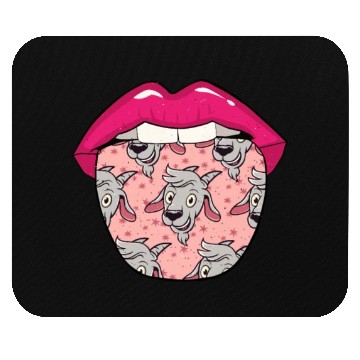 Discover Goat Tongue Mouse Pads