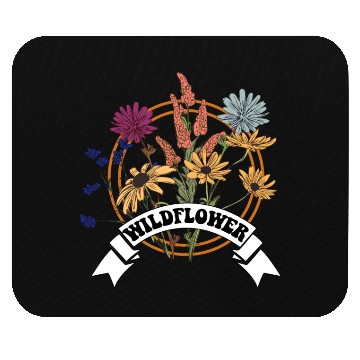 Discover wild flower Mouse Pads