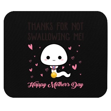 Discover Funny Mother's Day Stickers Mouse Pads