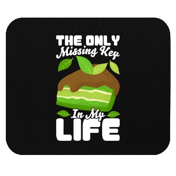 Discover Key Lime Pie Lover Dessert Mouse Pads