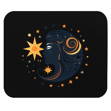 Discover Women And The Sun Graphic Mouse Pads