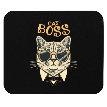 Discover Cat Boss Mouse Pads