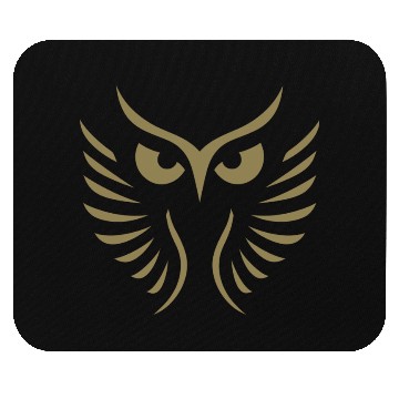 Discover Modern Owl: Abstract, Minimalistic Artistry Mouse Pads