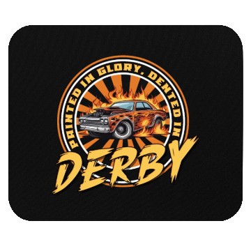 Discover Demo Derby Demolition Derby Demolition Derby Lover Mouse Pads
