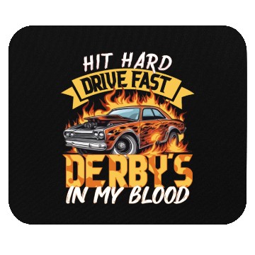 Discover Demo Derby Demolition Derby Demolition Derby Lover Mouse Pads