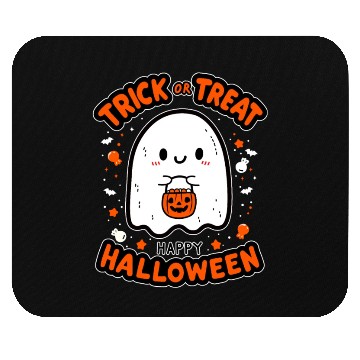 Discover Trick or Treat - Happy Halloween Mouse Pads