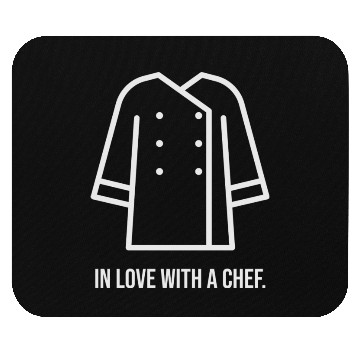 Discover In love with a chef Mouse Pads