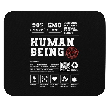 Discover Human Certification b Mouse Pads