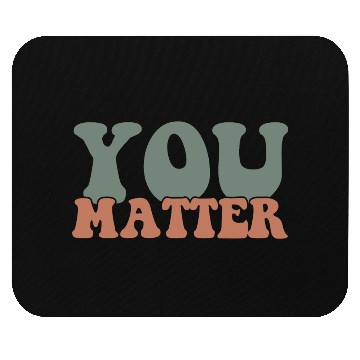 Discover Dear Person Behind Me Message front Mouse Pads