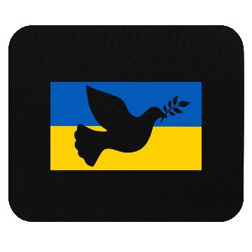 Discover Ukraine Peace Bird Mouse Pads