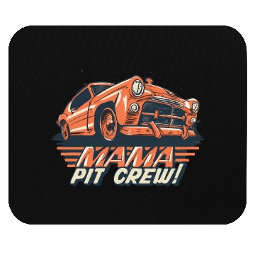 Discover Matching Family Race Car Pit Crew Mama Mouse Pads