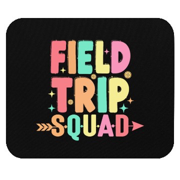 Discover First Grade Field Trip Squad Teacher Students Mouse Pads