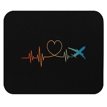 Discover Airplane Aviation Instructor Airline Pilot Mouse Pads