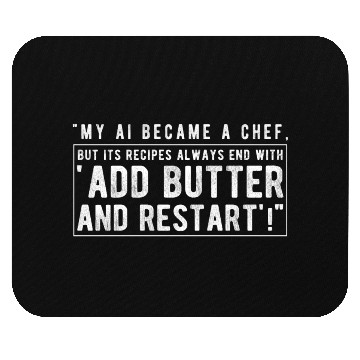 Discover My AI became a chef Mouse Pads