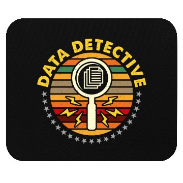 Discover Data Analyst Data Detective Statistics Programmer Mouse Pads